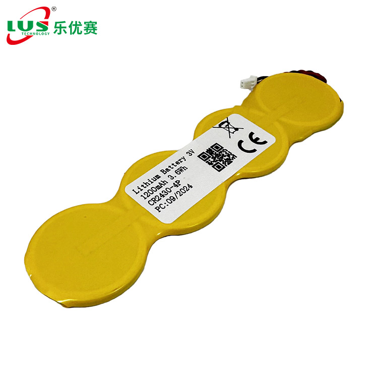 Батарейный блок CR2430-4P 3V 1200mAh с коннектором