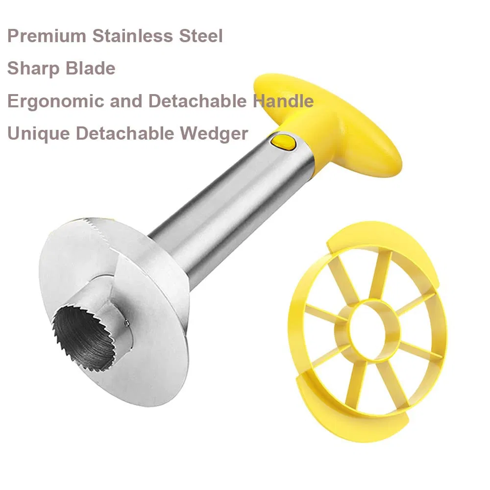 Pineapple Peeler Corer Slicer with Stainless Steel