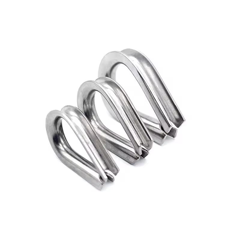 Quality Zinc-Plated Wire Rope Thimbles DIN6899A & DIN6899b From Rigging Factory-Hardware Product