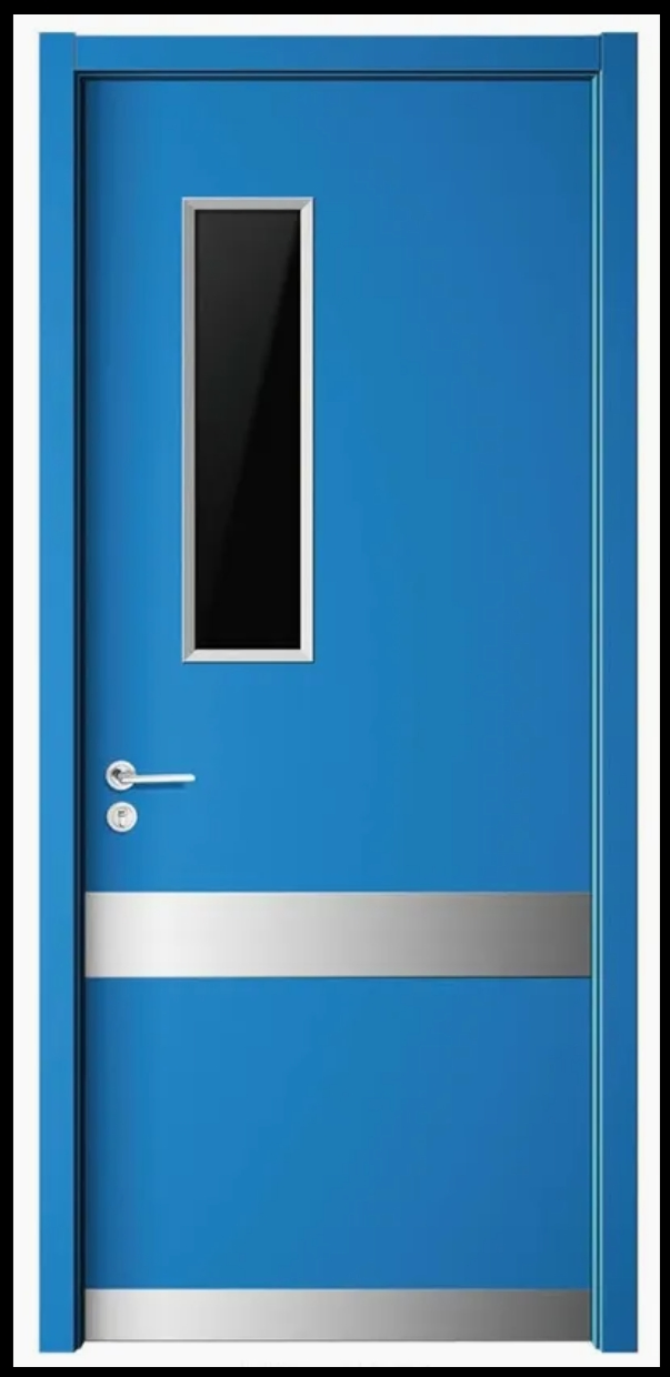 Angola Editindustrial GMP Standard Food Grade Hospital Lab Modular Clean Room Galvanized Steel Swing Door