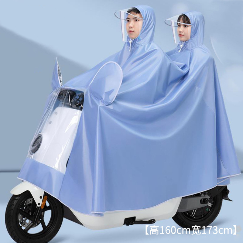 Waterproof Raincoat for Outdoor Adventurers with Enhanced Visibility Strips