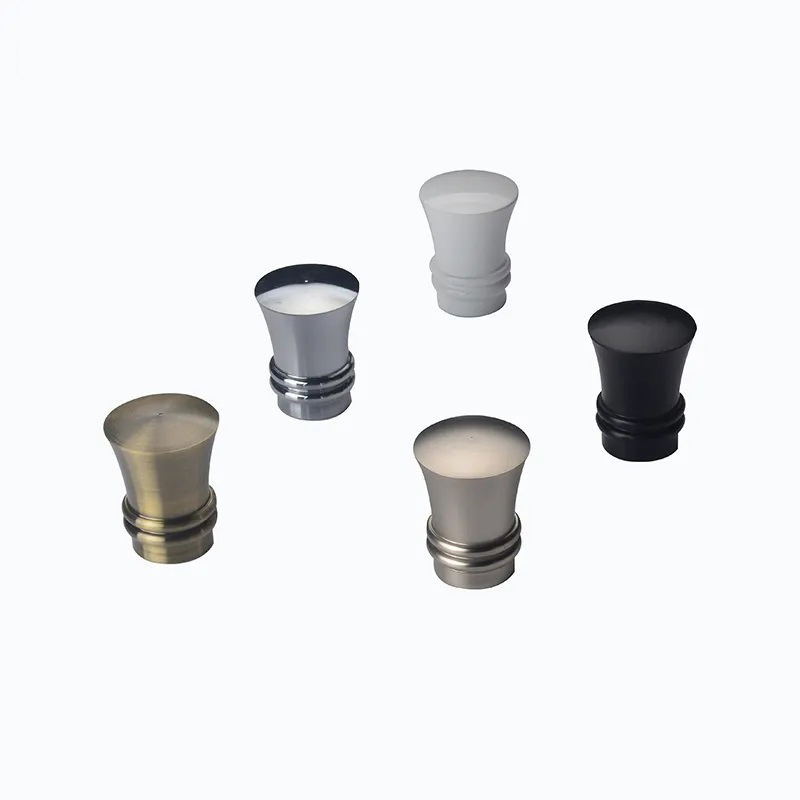 Price Modern Solid Color Single Curtain Rod Set/Decoration Ball Single Telescoping Drapery Rod Set/Curtain Pole