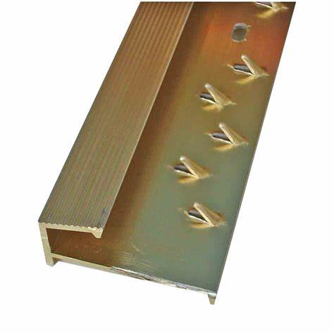 Aluminum Alloy Edging Tile Trim Skirting Board Corner Round Open