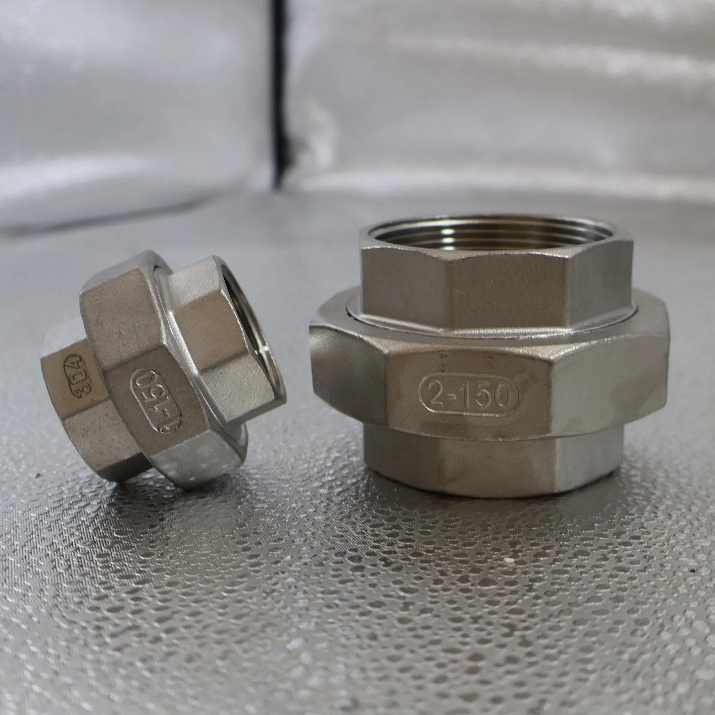 Factory Wholesale Stainless Steel 304 316 Pipe Fittings Union