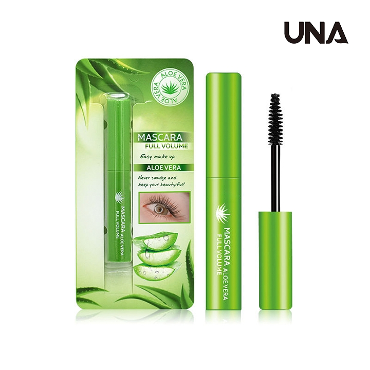 Aloe Vera Liquid Mascara with Waterproof Long-Lasting Curly Eyeliner Thick Eyelashes Lengthening Feature Chemical Ingredients