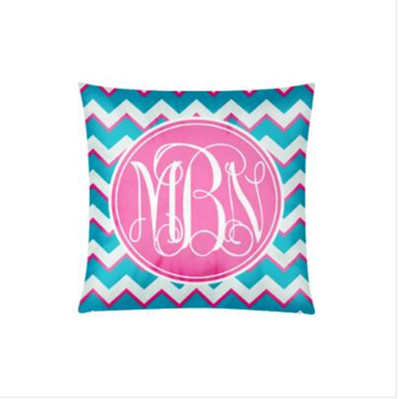 Custom Print Pillows Cover Fashion Pillow Case for Bedroom