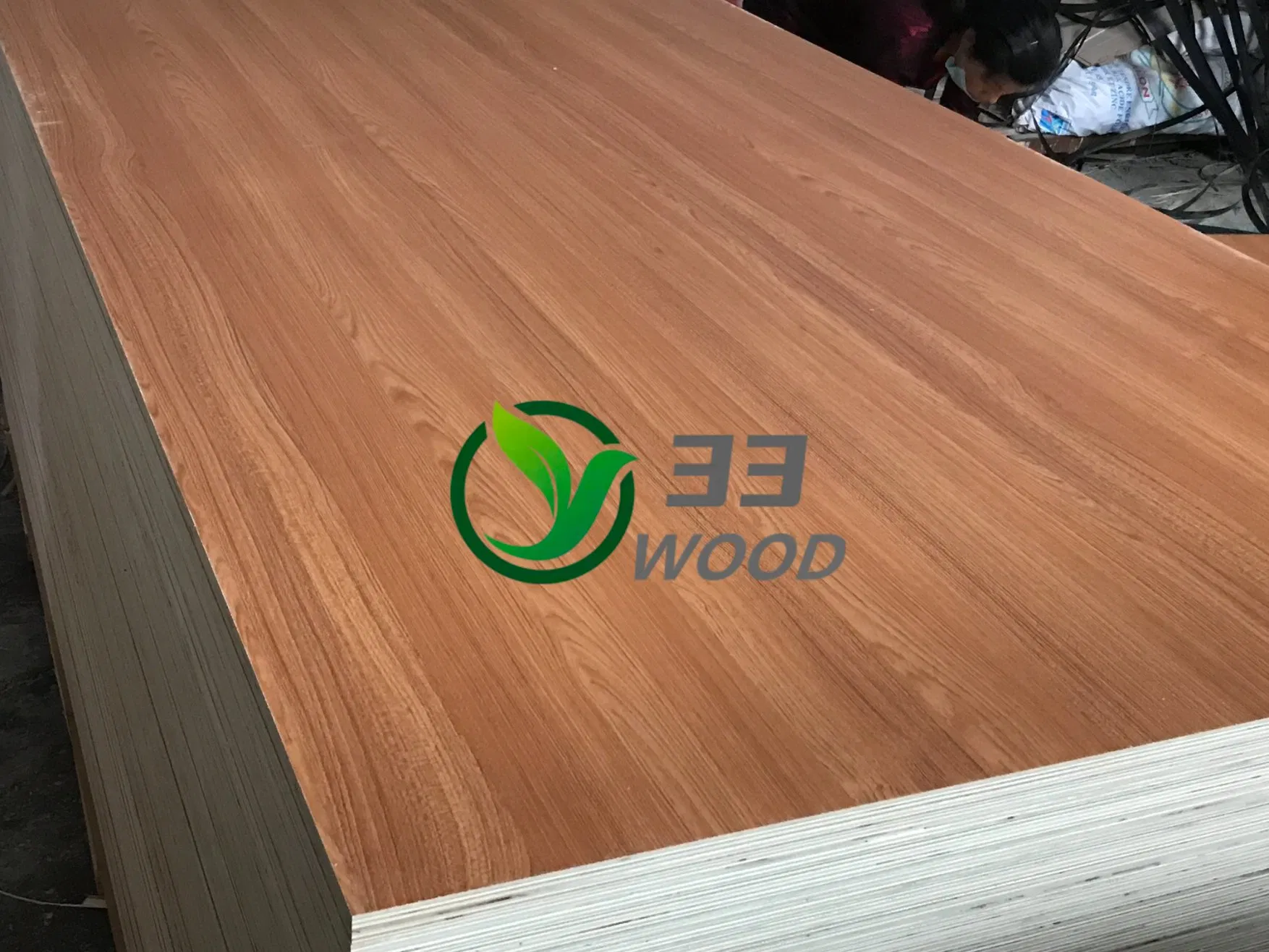 18mmm Melamine Laminated Waterproof MDF Board, Commercial Plywood Board From China