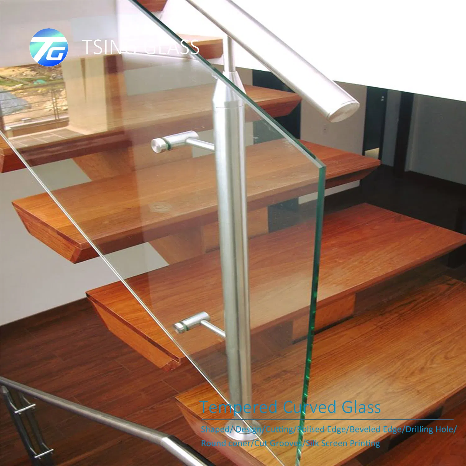 6-12mm Home Tempered Glass Toughen Glass Corner Decorative Shelf Glass Panels for Shower Room Furniture Shelf