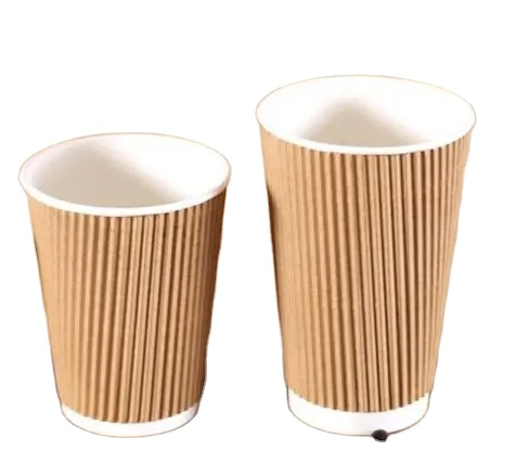China Manufacture Professional Paper Cup for Fast Food Double Wall Paper Cups Disposable Single Wall Tea Coffee Paper Cup
