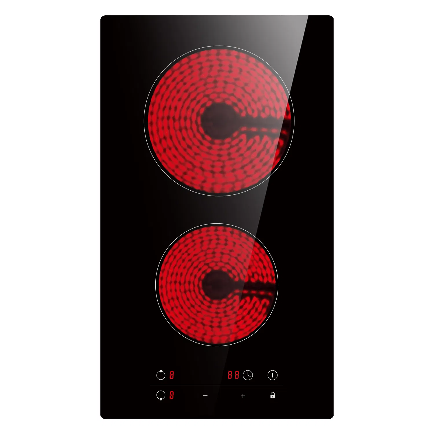 3400W Countertop and Built-in Dual Purpose Domestic Appliance Dual Electric Ceramic Stove