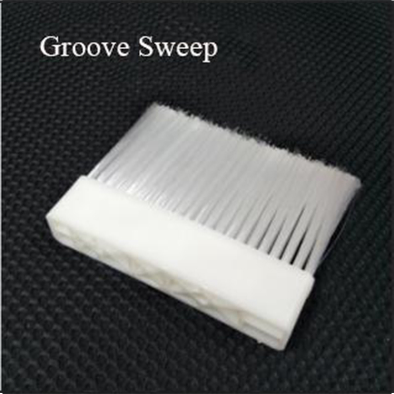 Chicken Groove Sweep Conveyor Belt Cleaning Brush for Animal Poultry Husbandry Equipment