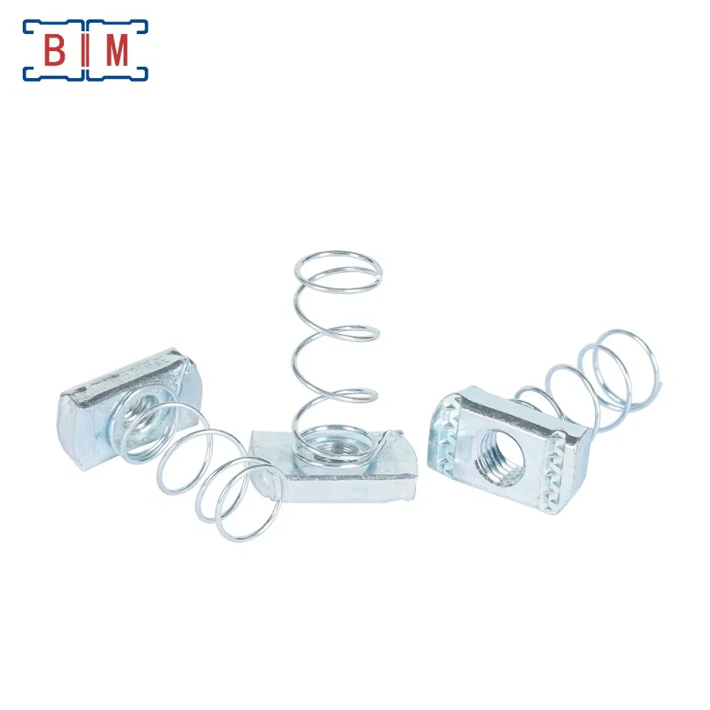 Unistrut Electro Galvanized Threaded Hex Head Bolts Nuts Fittings