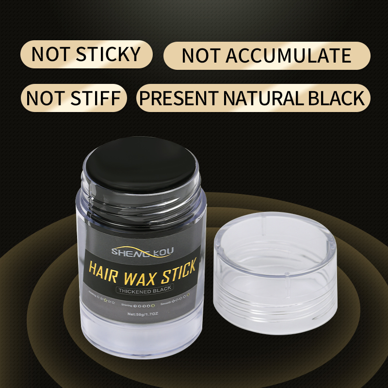 OEM Temporary Hair Color Styling Pomade Stick Private Label Black Wax Stick for Disposable Hair Dye