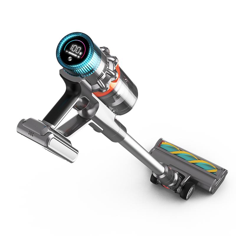 High Quality Rechargeable Upright Vacuum Cleaner Wireless Aspirateur with Dry Function Brushless Motor for Hotels Outdoor Use