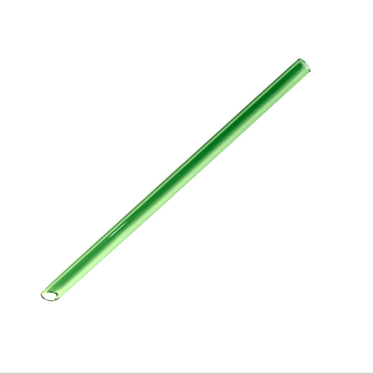 Colorful Straight Style Drinking Glass Straw