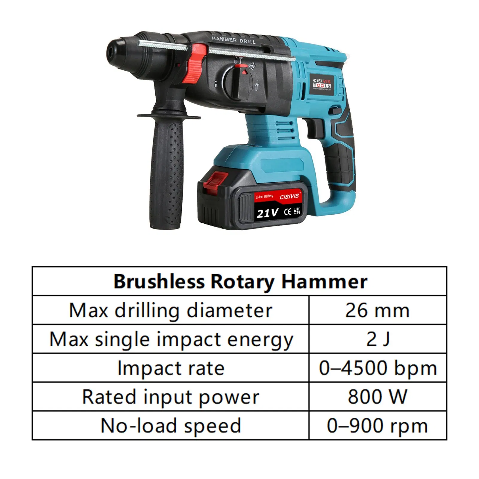 Cisivis 3 in 1 Tool Kit Cordless Drill Electric Tool Set