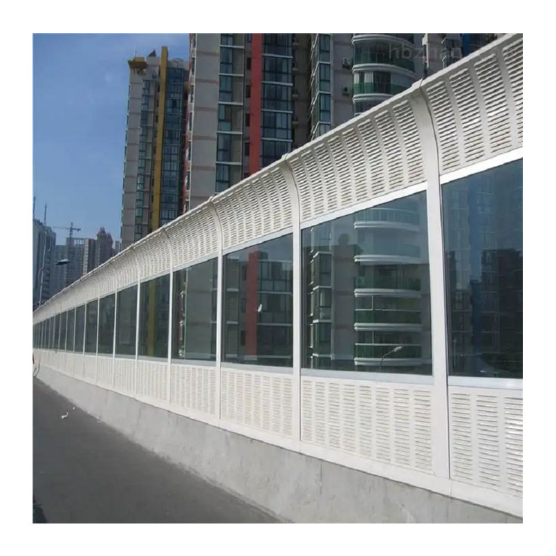 Acoustical Noise Barrier Panels Residential Noise Barrier Fencing Sound Barrier