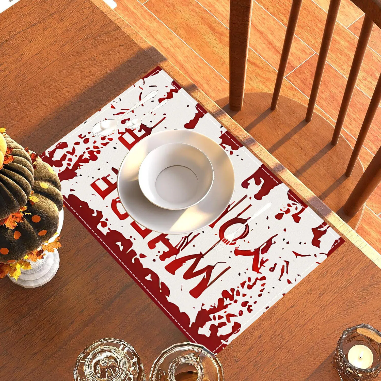 Printed Custom Design Plastic PP PVC Placemat for Eco-Friendly Chic Table Decor