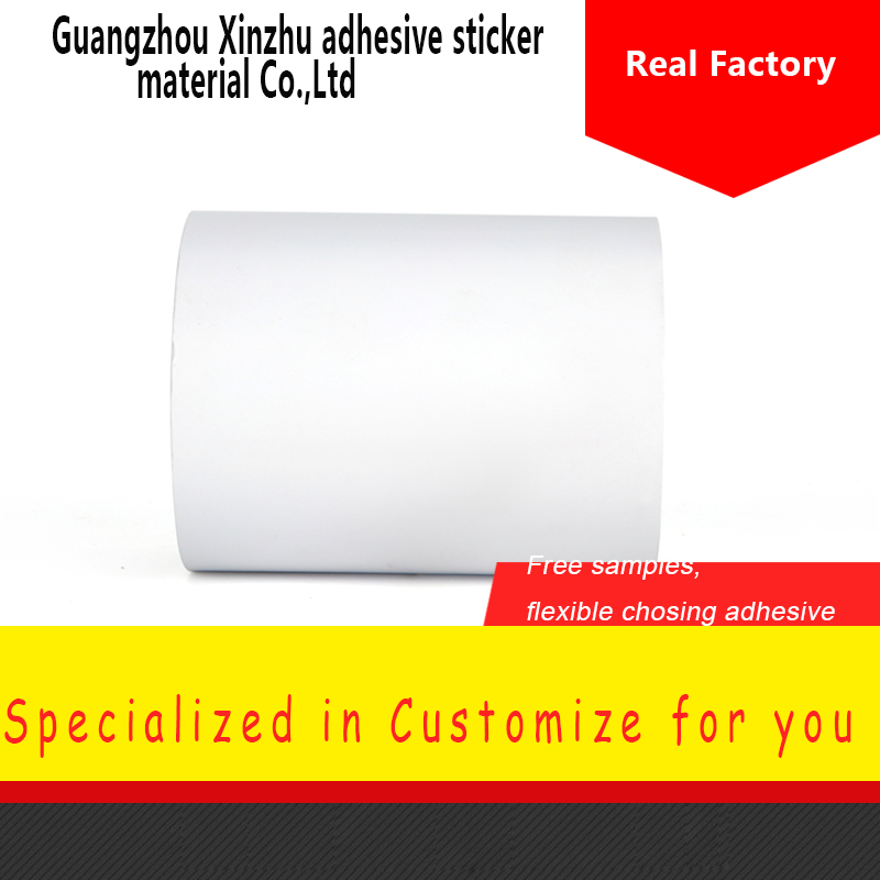 Factory Manufacture Top Coated Semi Gloss Paper Label Materials