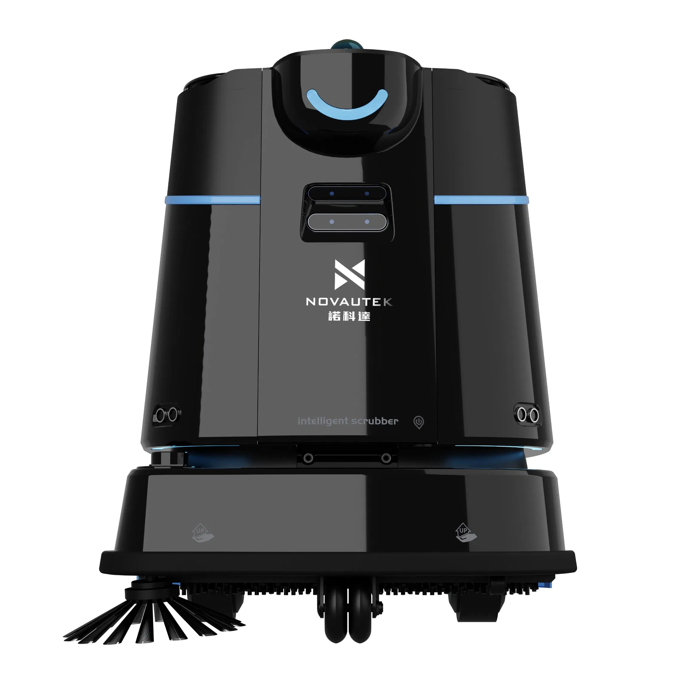 Autonomous 4-in-1 Commercial Floor Scrubber Robot Sweep, Mop, Scrub, Vacuum