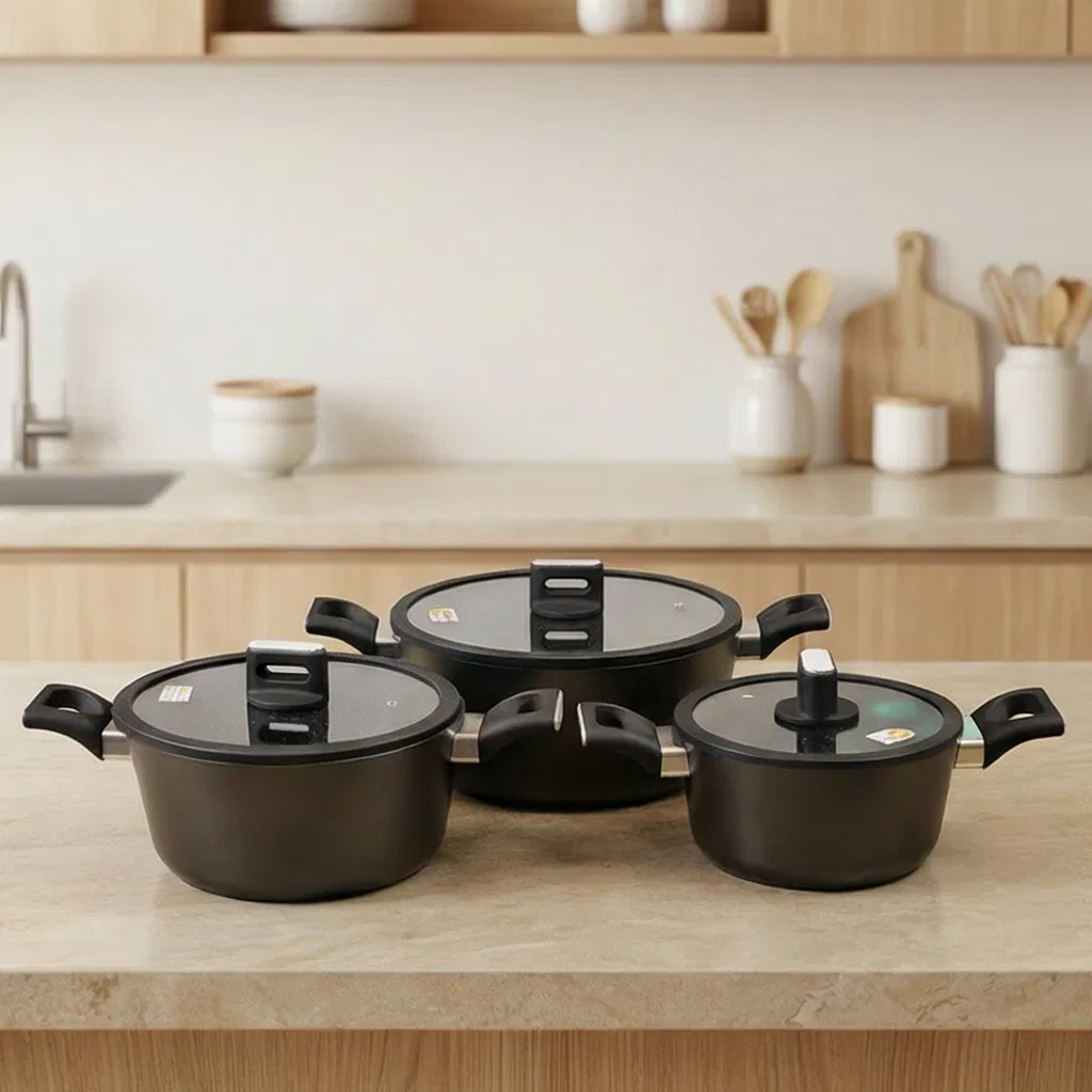 Алюминиевая кастрюля для молока с крышкой