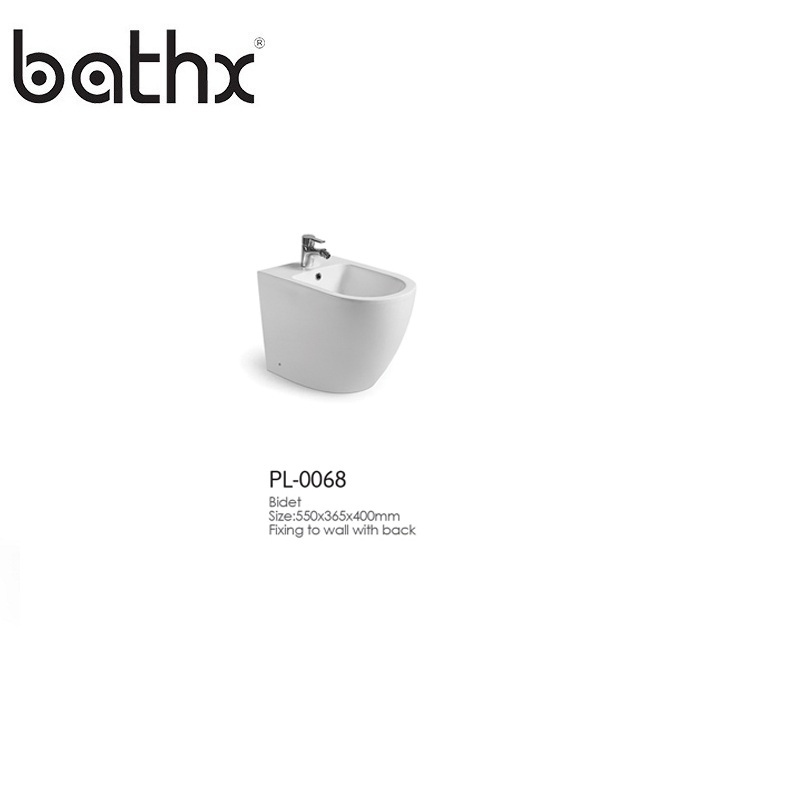 Manufacturers Supply Washroom Women Wall Hung Ceramic Cheap Bidet