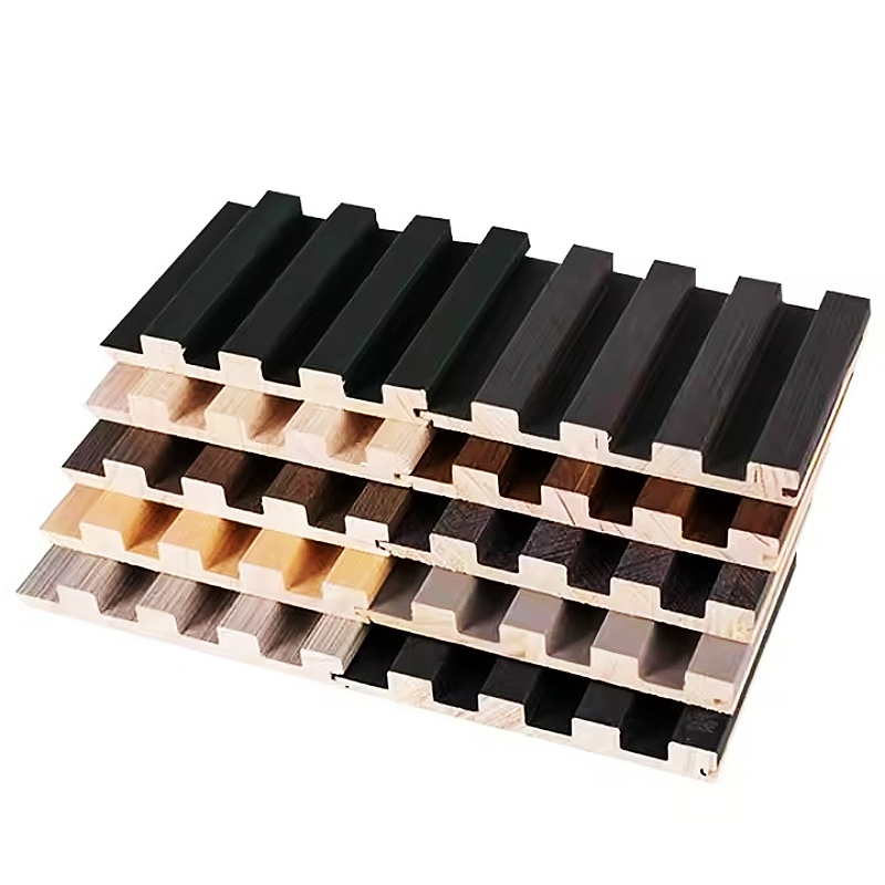 Contemporary 3D Wall Panels with Solid Grille, Foshan Quality