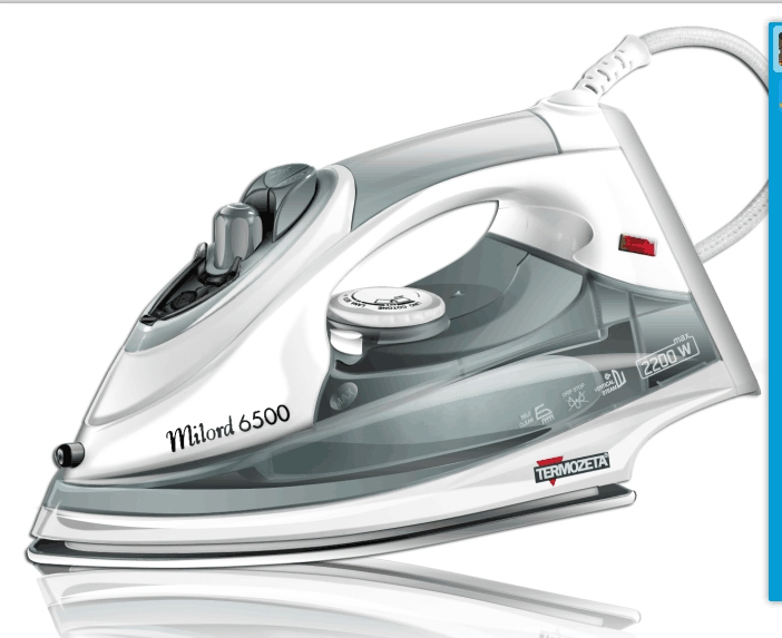 GS CB Approved Steam Iron (T-610 B) for Home Used