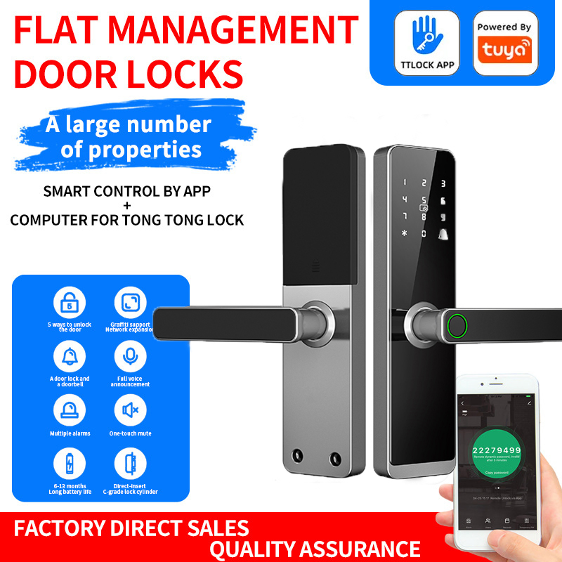 Password Smart Door Lock Electronic Smart Fingerprint Lock