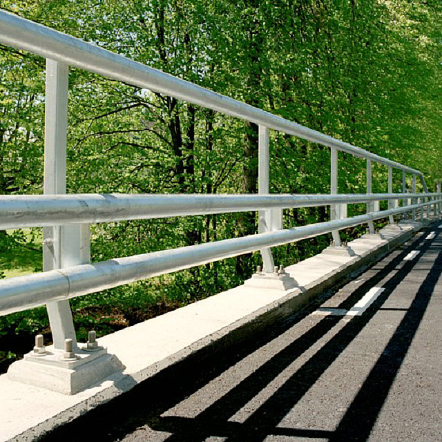 RSs-cb050 OEM Ramps stairs Bridges landscape steel guardrail