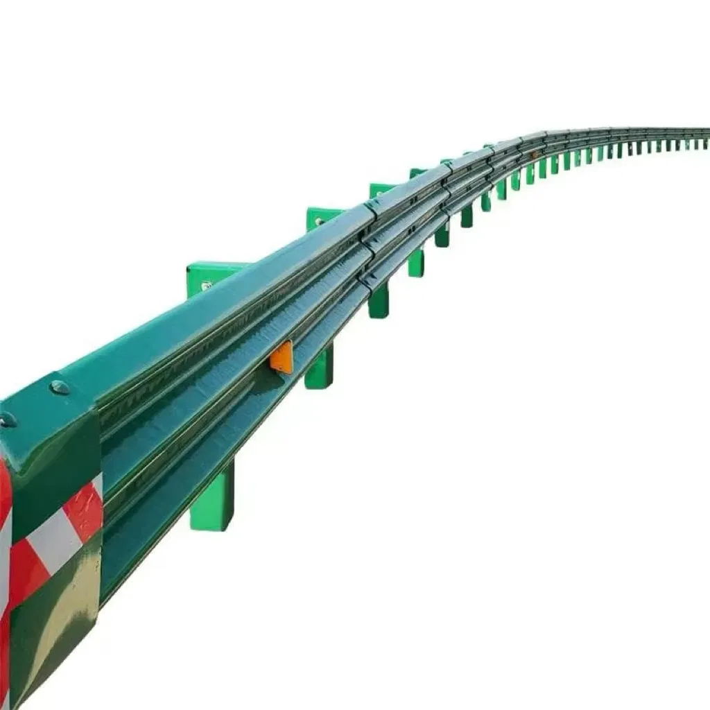 Customized Highway Guardrail Color and Length