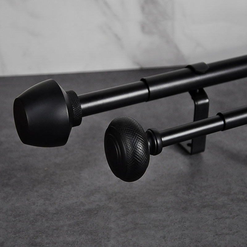 Metal Pole Window Curtain Finial Accessories Rod