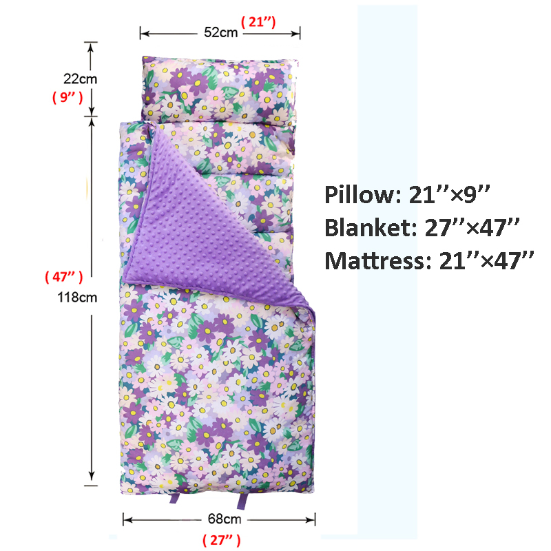 2025 Roll up Daycare Sleeping Toddler Nap Mats for Preschool