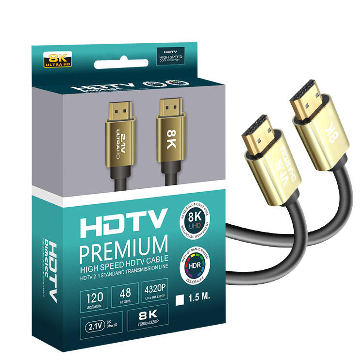 HDMI кабель 2.0 Gold Plated, 4K 60Гц, 1.5-20м