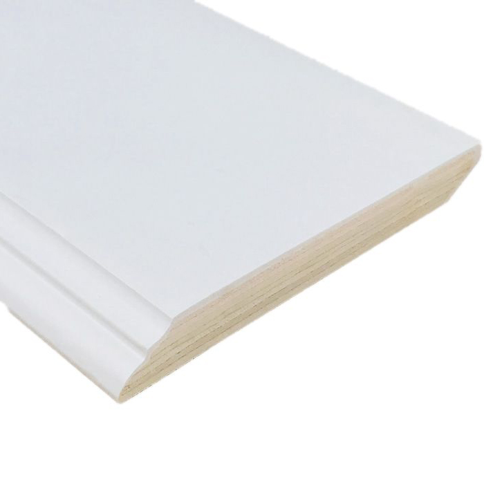 Baseboard Corner Moulding Dollhouse Pine Wood Trim Skirting Board Flooring White Baseboard Wood