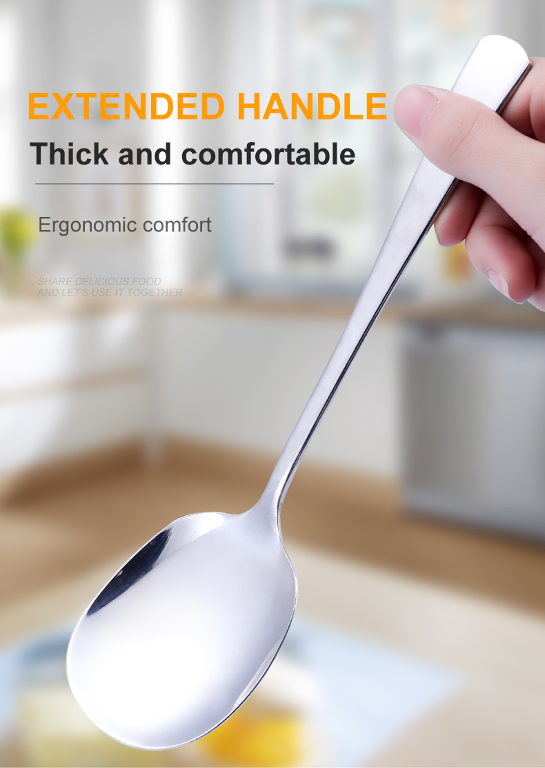 304 Stainless Steel Public Serving Spoon