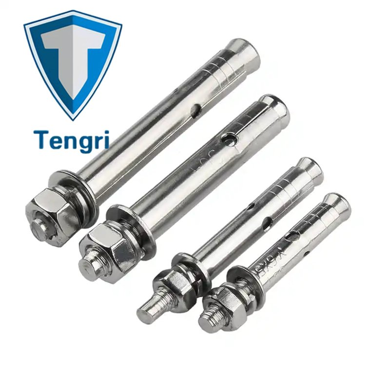 Анкерный болт клиновой с гайкой для лифтов