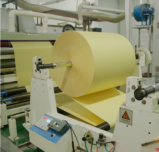 Yellow Single Side Release Paper Jumbo Roll