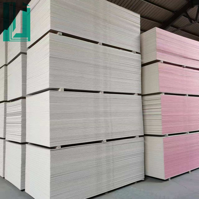 Lower Prices 9mm 12mm Waterproof Gypsum Board Plasterboard for Drywall