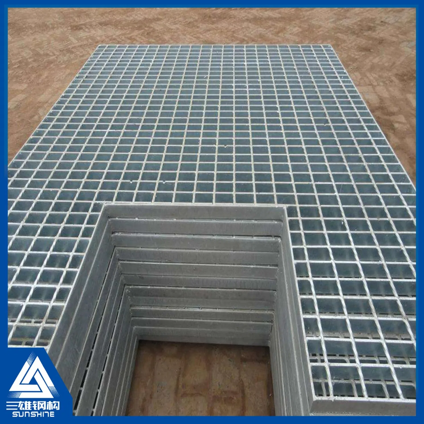 Premium Hot DIP Galvanized Heavy Duty Steel Grating for Industrial Use
