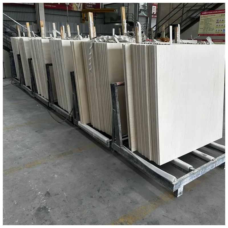 White Limestone Exterior Wall Tiles