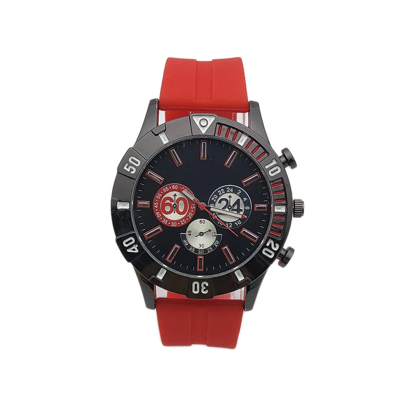 Brand Hot Sale Sport Waterproof Silicone Strap Watch