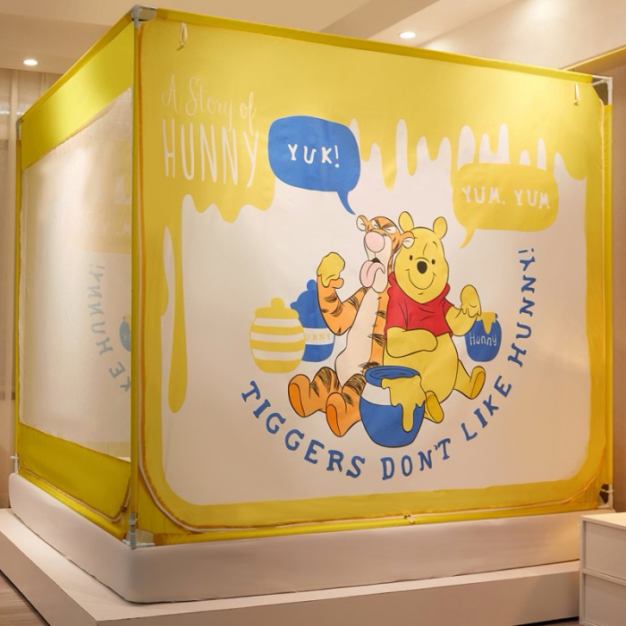 Hot Selling Themed Fitted Sheet Style Anti Fall Children's Mosquito Net