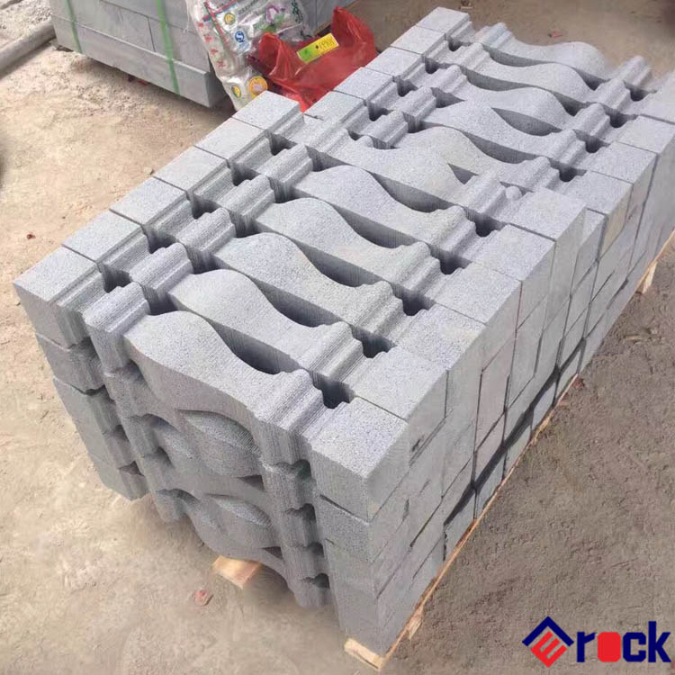 Polished Round Bottle Shape Grey/Yellow/Pink/Red/Black Granite Balusters Stone Balustrade for Stairs Steps