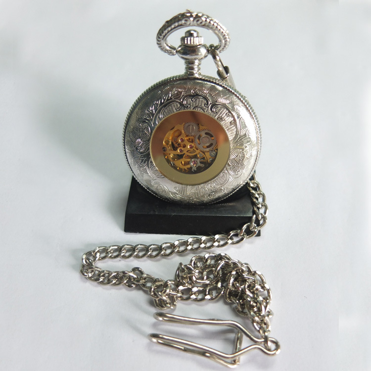 Ladies Fashion Necklace Pendant Pocket Watch with Japan Movement