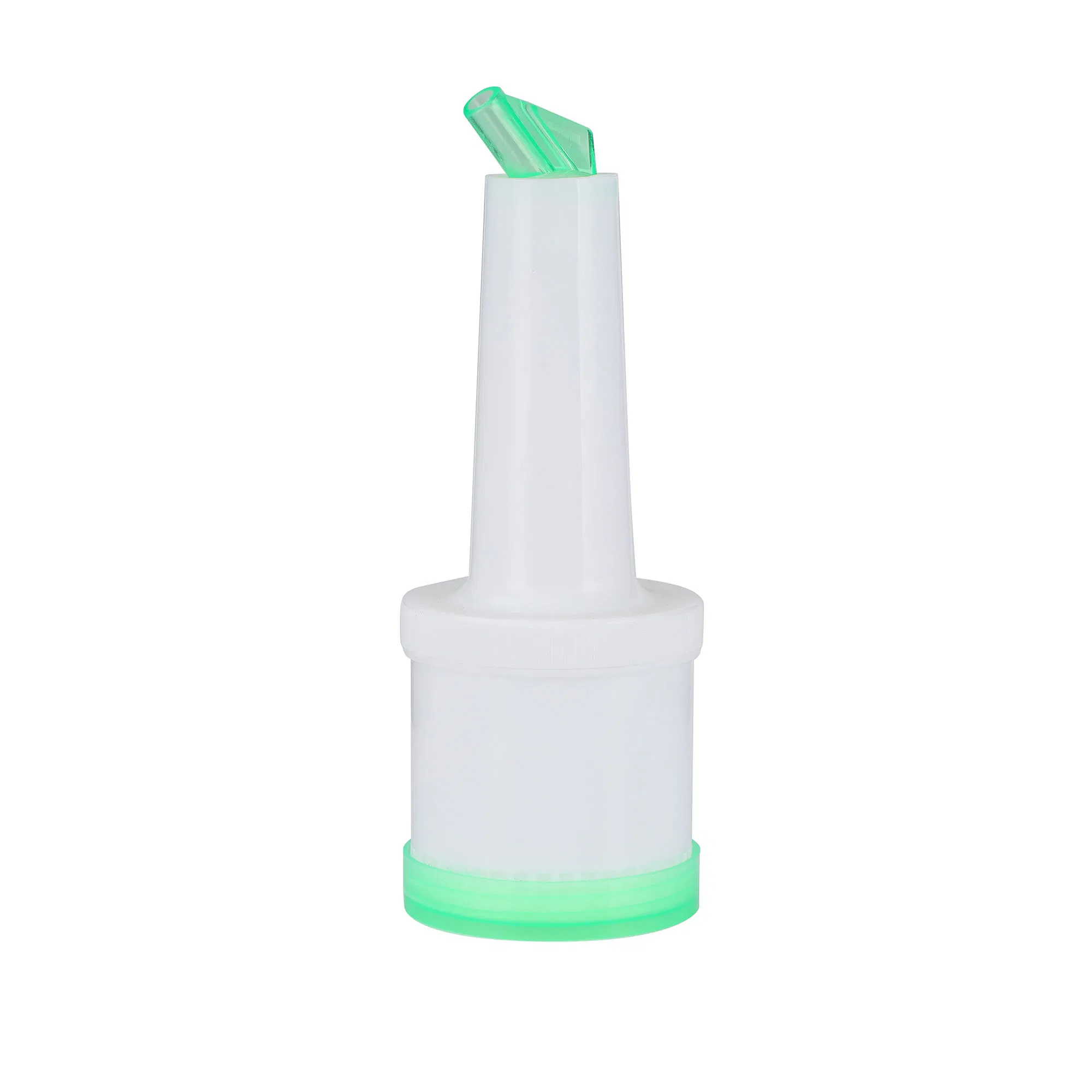 Plastic PP Material Juice Pitcher with Color-Block Base and Lid for Hotel and Household