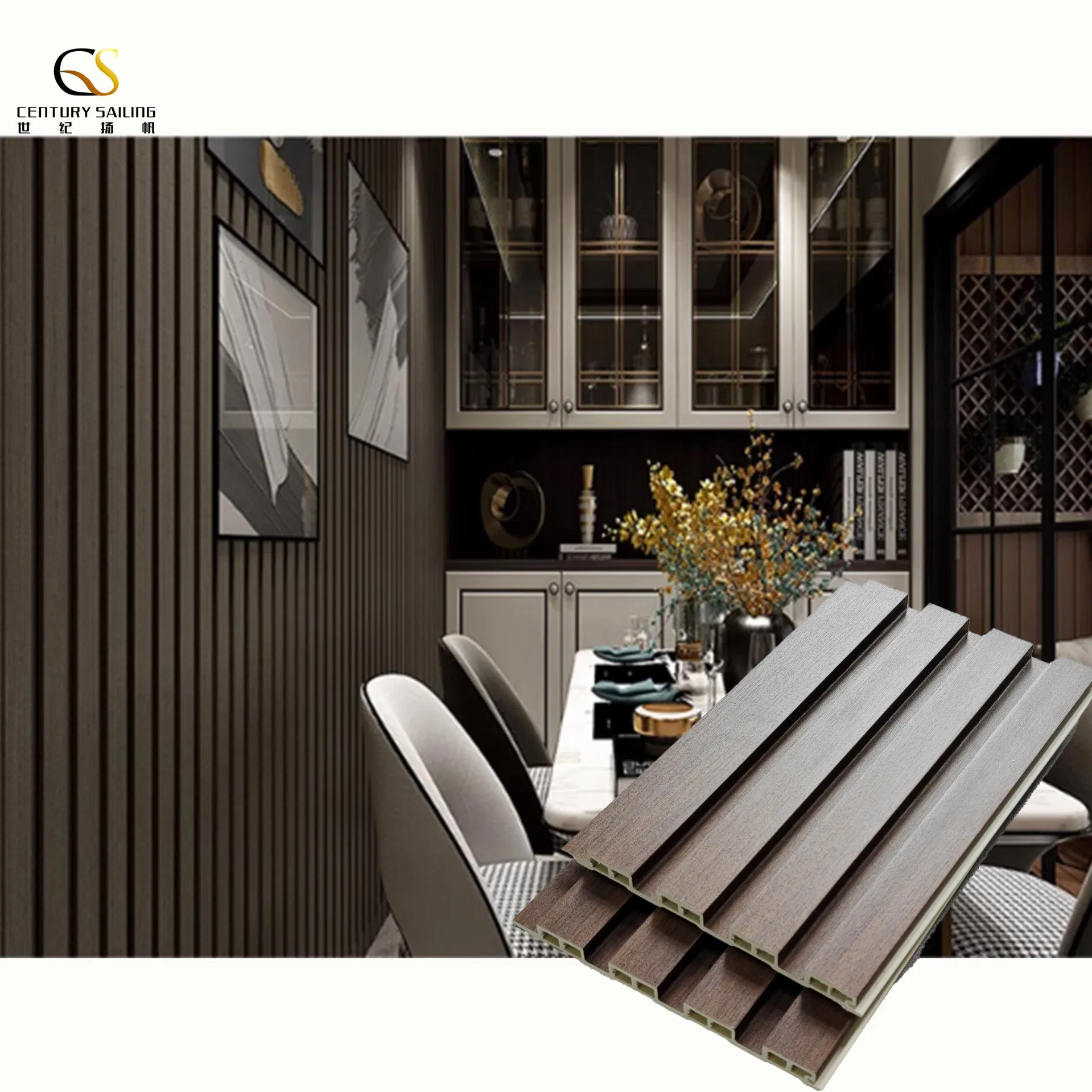 Waterproof UV-Resistant WPC Wall Panel Composite Decoration Wall Panel