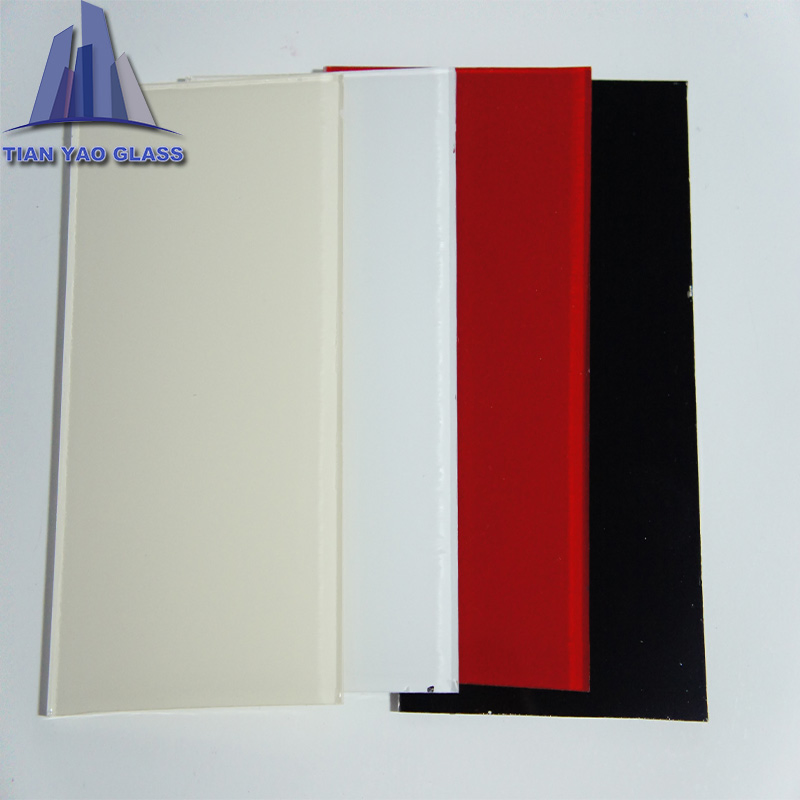 6mm White Lacquered or Back Painted Glass for Building Decoration