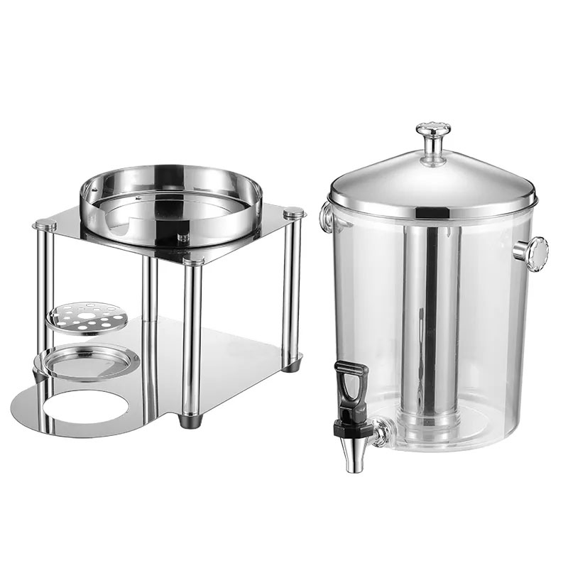 16L Commercial Cold Drink Machine Juice Dispenser Drink Container for Parties Weddings Buffet Catering Equipment