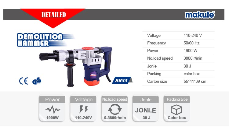 High Quality Demolition Hammer Power Tool (DH35)